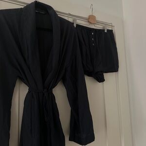 Zara Grey Kimono set